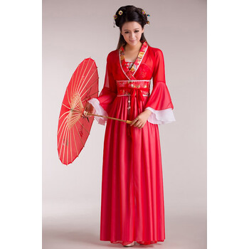 中秋节嫦娥服古装服装仙女秋汉服唐装七夕节织女服古筝古代戏服演