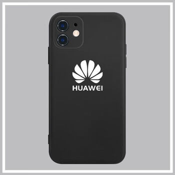 华为logo手机壳iphone14promax苹果1213适用小米vivo简约11黑色标