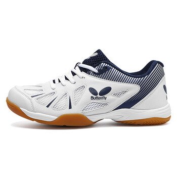 2023新款蝴蝶乒乓球鞋男鞋比赛训练鞋防滑透气轻便蝴蝶牌女运动鞋 白