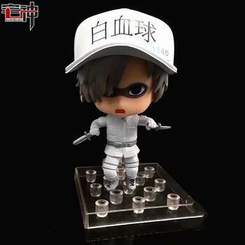 工作细胞血小板手办q版可爱公仔模型摆件礼物动漫周边q版白血球高105