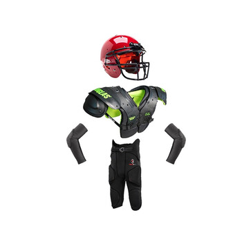 橄榄球装备护甲 橄榄球头盔橄榄球护甲儿童防撞裤青少年橄榄球套装