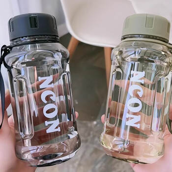 运锋大容量水杯耐高温便携茶杯创意防摔学生男女户外运动健身壶茶隔d