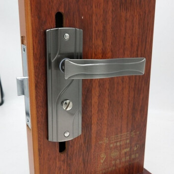 门锁室内钢木门锁小50门把手门锁具老式单舌锁无钥匙3550mm通用型带