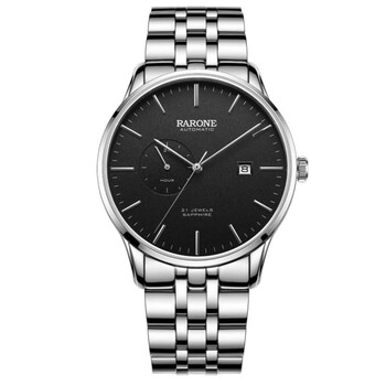 雷诺雷诺rarone手表男自动机械表新款钢带防水日历休闲商务男表880089