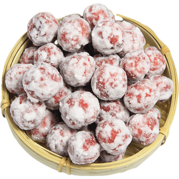 恒愎糖雪球糖炒山楂冰糖葫芦山楂球滚雪球现做现发新鲜糖霜山楂大果二