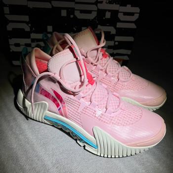 李宁lining篮球鞋男款2023秋冬反伍2low低帮专业比赛回弹减震运动鞋