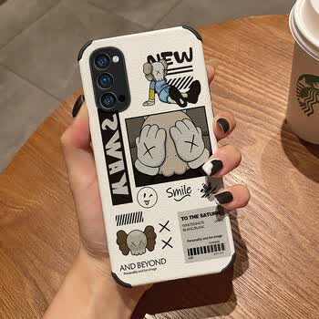 屹川opporeno4手机壳reno4prose硅胶全包四角防摔新款卡通软壳小羊皮