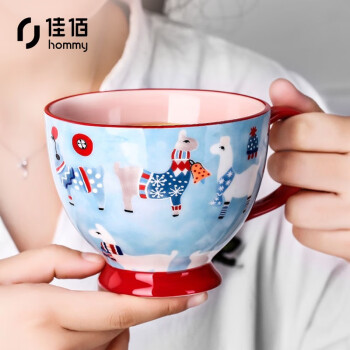 佳佰卡通马克杯陶瓷杯子——时尚可爱，实用耐用！