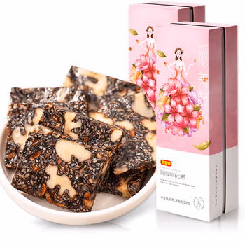【好想你_阿胶糕300g*2】即食阿胶固元膏手工滋补阿胶块送礼