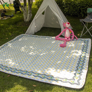 牧高迪户外防水防潮野餐垫加厚春游垫子便携郊游地垫露营帐篷草坪可机