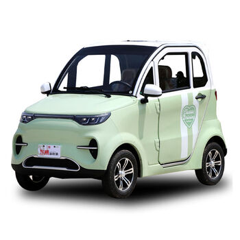 英诺普东威f1新款低速全封闭成人代步新能源电动四轮车接送孩子两门