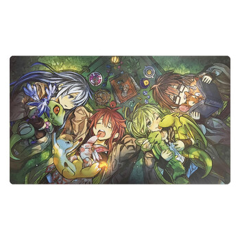闪刀姬卡垫游戏王卡垫定制决斗盘闪刀姬莱娜tcg卡牌垫桌游垫鼠标垫