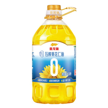金龙鱼食用油 零反式脂肪压榨葵花仁油3.09L