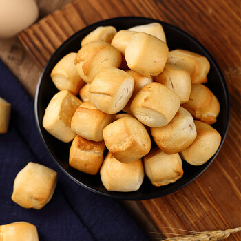 恒愎七点食分烤馍丁山西特产纯碱养胃烤馍干小花卷碱水馍早餐零食烤馒