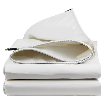 源兴(yuanxing)加厚白色刀刮布防雨布篷布帆布气车棚布阳台遮阳布防晒