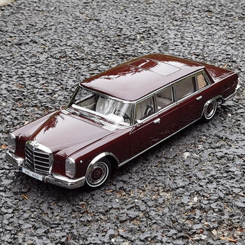 toys)其辉 1:18 奔驰pullman 普尔曼 w100 600合金汽车模型老爷车模型