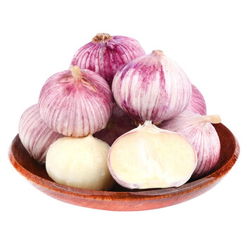 云南大理紫皮独头蒜新鲜辣湿蒜头瓣蒜农家种植2斤精选装独头蒜