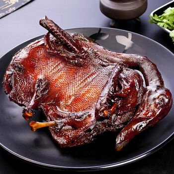 雅迪【京选】正宗酱板鸭湖南特产手撕整只风干常德酱鸭烤鸭肉类零食熟