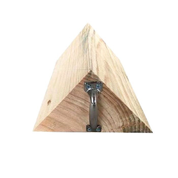 熹作三角木止胎器止退器实木停车定位器挡车器大型货车油罐车止滑器阻