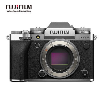 富士 FUJIFILM X-T5 APS-C画幅 微单相机 银色 单机身