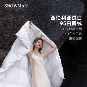 斯诺曼羽绒/羽毛被:价格走势与绝佳睡眠体验