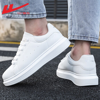 回力男鞋小白鞋男2021秋季新款百搭潮流休闲鞋耐磨增高板鞋运动鞋子男