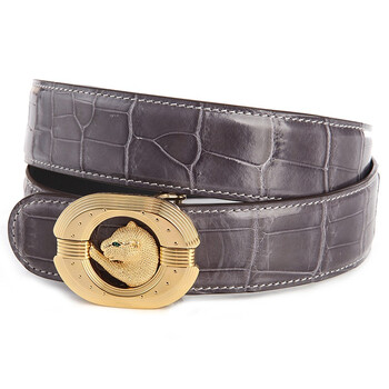 摩森史蒂芬(stefenmosu)2021新款男装腰带个性钢扣男士真鳄鱼皮皮带