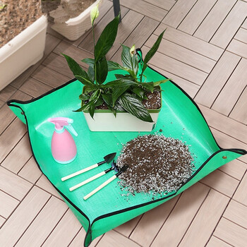 园艺地垫种植垫家庭花多肉植物绿植盆栽翻土浇灌种植垫防水防脏换土