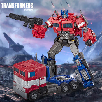 变形金刚(TRANSFORMERS)儿童男孩玩具车模型手办礼物经典电影SS38航行家级擎天柱E4629