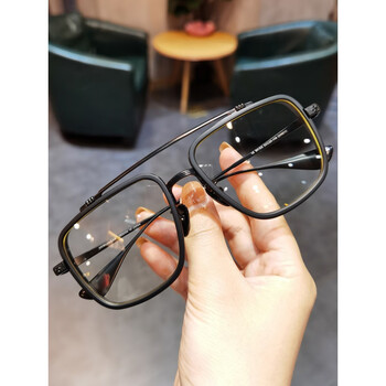 名逸2021新款防蓝光眼镜框复古男女大脸加宽双梁眼镜架变色潮防蓝光