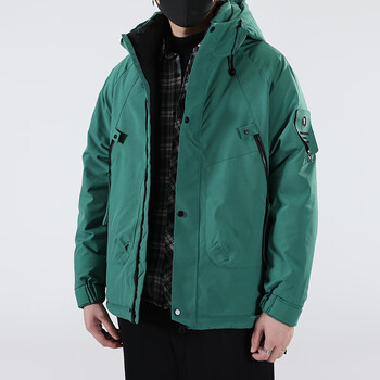 61优衣库69(yqk)高质量男士连帽羽绒服工装2023冬季新款加厚保暖