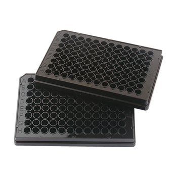 corning康宁 96孔黑色酶标板微孔板荧光板培养板  平底高结合表面