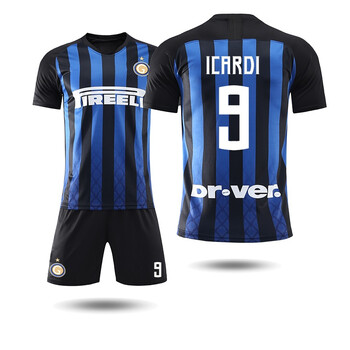 国米球衣1819主场国际米兰足球服套装训练服队服足球衣男定制国m主场