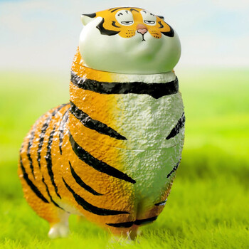 52toys 不二马大叔的胖虎 表情包系列盲盒 可爱小老虎 潮流公仔摆件