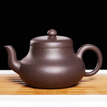 尊壶 宜兴紫砂壶手工茶具泡茶壶君德壶国工原矿紫罗兰泥料礼盒装 宋凯