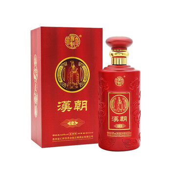 汉朝汉朝珍品53度酱香型白酒500ml