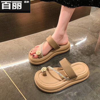 百丽香奈女鞋子拖鞋2024新款网红爆款网红夏季外穿感爆款凉鞋女爆款网