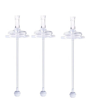 用于贝用于贝亲奶瓶配件用于贝亲鸭嘴奶嘴吸管手柄配件 3个吸嘴重力球