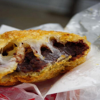 上海可发 老北京虎坊 桥京天红酒家京天红炸糕软糯炸糕红豆沙零食小吃