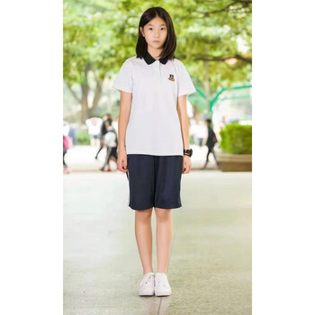 东莞市光明中学校服光正实验学校校服惠州揭阳初中高中 女夏运动套装