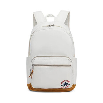 匡威converse中性时尚潮流双肩包背包休闲旅行包书包米白均码
