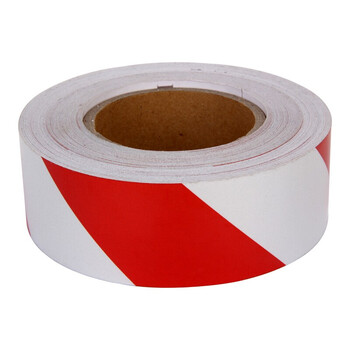 趣行 红白双色斜纹反光条 宽4cm长45.