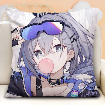 颜莱崩坏星穹铁道抱枕 银狼抱枕崩坏星穹铁道周边布洛妮娅diy定制游戏