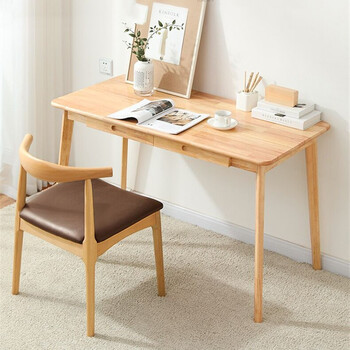 选择颜色简易小书桌(深胡桃木)