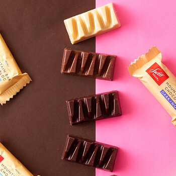 狄妮诗 swiss delice迷你小山峰混合口味巧克力600g 下午茶 办公室