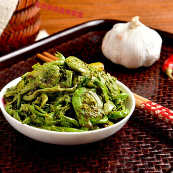 长白山山野菜下饭菜下酒菜小咸菜无污染红猴腿山芹菜 黄瓜香(广东菜)