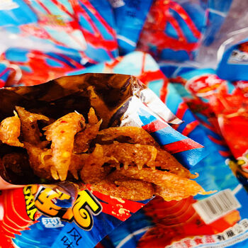 江发素食大龙虾辣条8090后怀旧小零食小吃休闲食品老味道童年网红60袋
