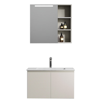 箭牌超越智能洗漱柜80cm洗漱台质量评测（箭牌洗漱台没有背板怎么办）