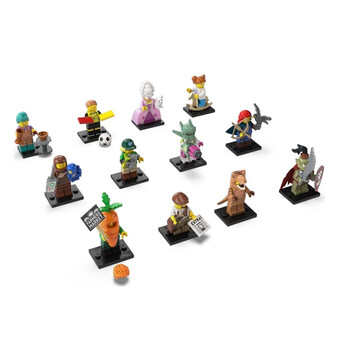 乐高71037人仔抽抽乐24季（每袋一个人仔 4厘米高 剪口袋） 整套12个（不重复）