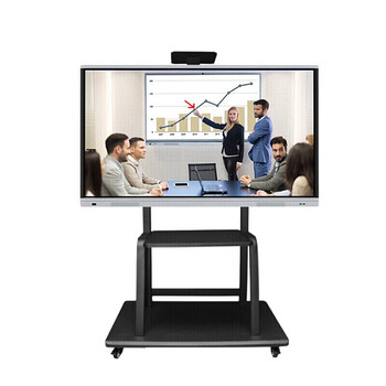 huaiwei会议平板电视机多媒体教学一体机多功能触控触屏电视电脑显示